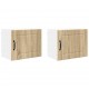 Sonata H Горен кухненски шкаф с рафт 2 pcs Сонома дъб 50 x 31 x 40 см