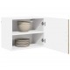 Sonata H Горен кухненски шкаф с рафт 2 pcs Сонома дъб 50 x 31 x 40 см