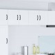 Sonata H Горен кухненски шкаф Бяло 60 x 31 x 40 см Инженерно дърво