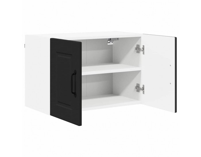Sonata H Горен кухненски шкаф Черно 60 x 31 x 40 см Инженерно дърво