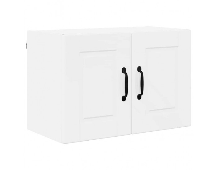 Sonata H Горен кухненски шкаф с рафт 2 pcs Лъскаво бяло 60 x 31 x 40 см