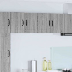Sonata H Горен кухненски шкаф с рафт 2 pcs Сив Сонома 60 x 31 x 40 см - Bucătării modulare