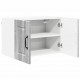 Sonata H Горен кухненски шкаф с рафт 2 pcs Сив Сонома 60 x 31 x 40 см