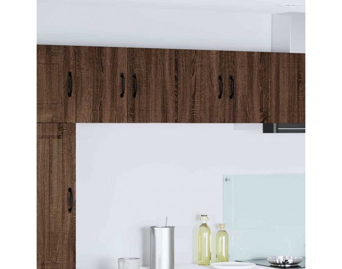 Sonata H Горен кухненски шкаф Кафяв дъб 60 x 31 x 40 см Инженерно дърво