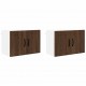 Sonata H Горен кухненски шкаф с рафт 2 pcs Кафяв дъб 60 x 31 x 40 см