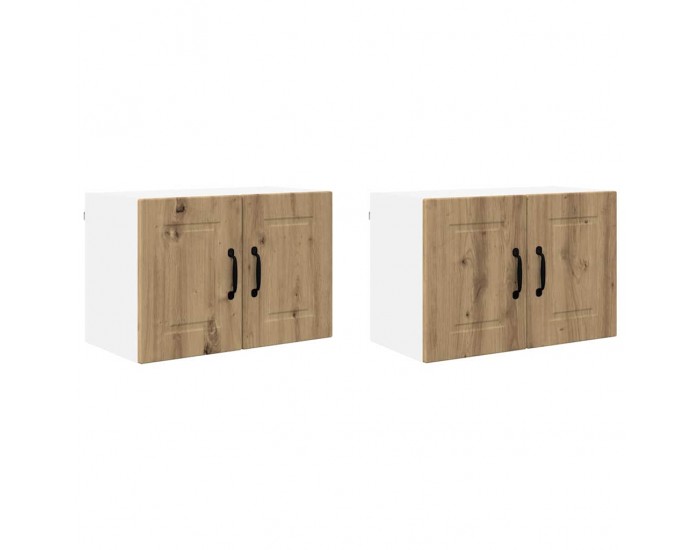 Sonata H Горен кухненски шкаф 2 pcs Дъб 60 x 31 x 40 см Инженерно дърво