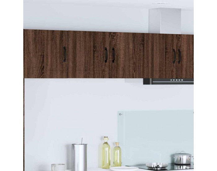 Sonata H Горен кухненски шкаф Кафяв дъб 80 x 31 x 40 см Инженерно дърво