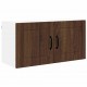Sonata H Горен кухненски шкаф Кафяв дъб 80 x 31 x 40 см Инженерно дърво