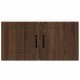 Sonata H Горен кухненски шкаф Кафяв дъб 80 x 31 x 40 см Инженерно дърво