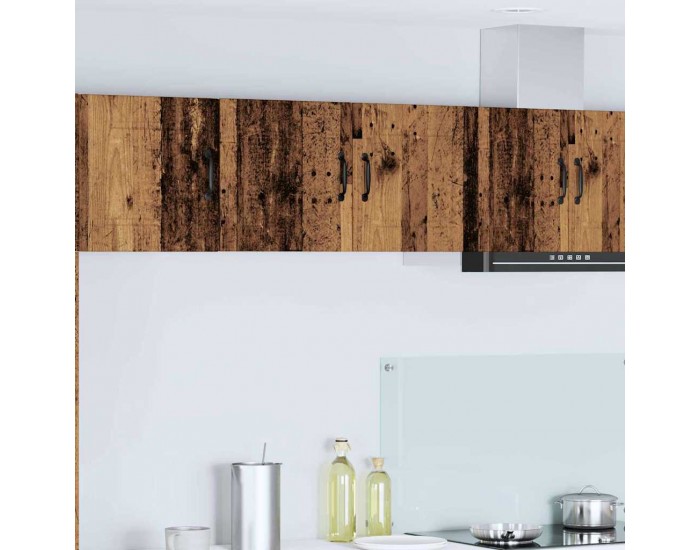 Sonata H Горен кухненски шкаф с рафт с врата Старо дърво 80 x 31 x 40 см