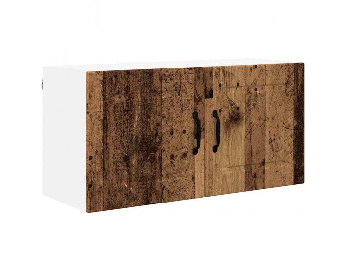 Sonata H Горен кухненски шкаф с рафт с врата Старо дърво 80 x 31 x 40 см
