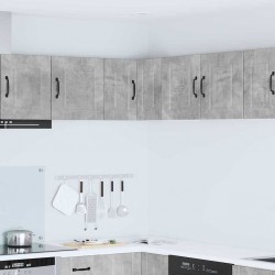 Sonata H Горен кухненски шкаф с рафт Циментено сиво 57 x 57 x 40 см - Bucătării modulare