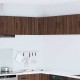 Sonata H Горен кухненски шкаф Кафяв дъб 57 x 57 x 40 см Инженерно дърво