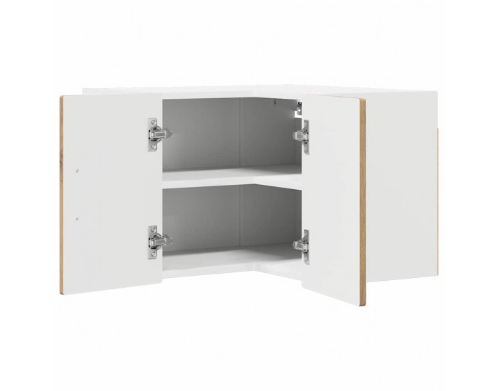 Sonata H Горен кухненски шкаф с рафт Дъб 57 x 57 x 40 см Инженерно дърво
