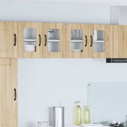 Sonata H Горен кухненски шкаф с рафт 2 pcs Сонома дъб 60 x 31 x 40 см - Bucătării modulare