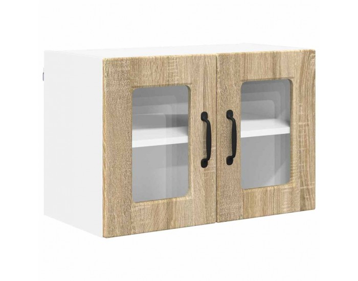Sonata H Горен кухненски шкаф с рафт 2 pcs Сонома дъб 60 x 31 x 40 см