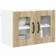 Sonata H Горен кухненски шкаф с рафт 2 pcs Сонома дъб 60 x 31 x 40 см