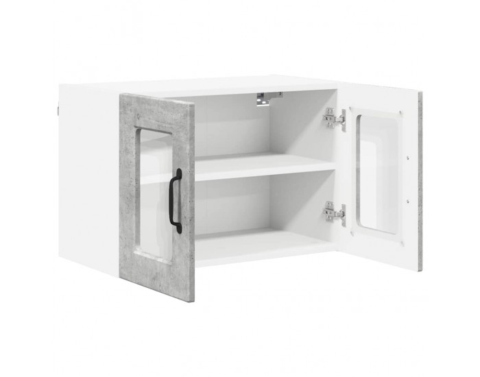 Sonata H Горен кухненски шкаф 2 pcs Циментено сиво 60 x 31 x 40 см