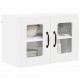 Sonata H Горен кухненски шкаф с рафт 2 pcs Лъскаво бяло 60 x 31 x 40 см