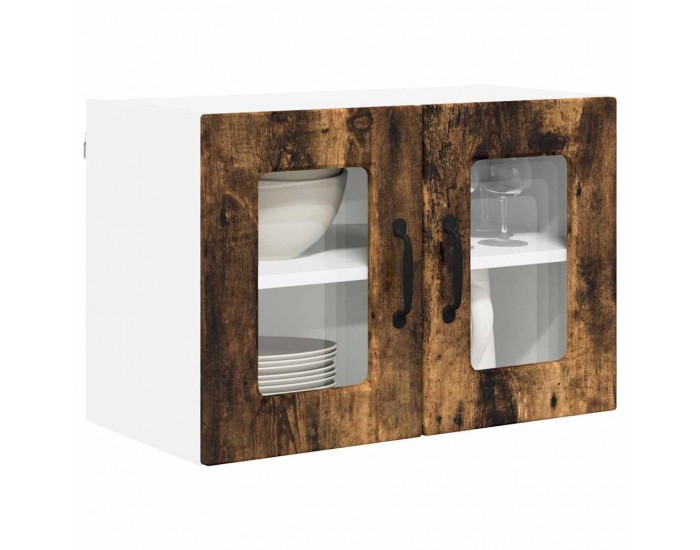Sonata H Горен кухненски шкаф с рафт 2 pcs Димян дъб 60 x 31 x 40 см