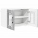 Sonata H Горен кухненски шкаф с рафт 2 pcs Сив Сонома 60 x 31 x 40 см