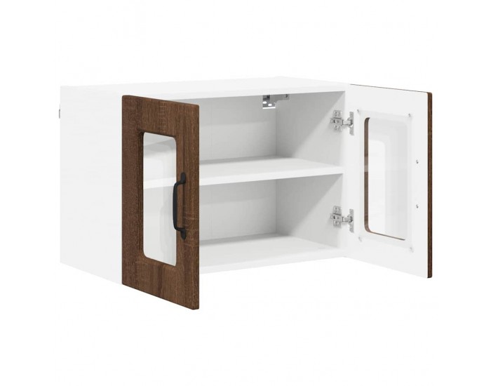 Sonata H Горен кухненски шкаф Кафяв дъб 60 x 31 x 40 см Инженерно дърво