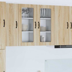 Sonata H Горен кухненски шкаф с рафт 2 pcs Сонома дъб 40 x 31 x 80 см - Bucătării modulare