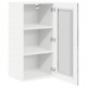 Sonata H Горен кухненски шкаф 2 pcs Циментено сиво 40 x 31 x 80 см