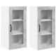 Sonata H Горен кухненски шкаф 2 pcs Циментено сиво 40 x 31 x 80 см