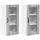 Sonata H Горен кухненски шкаф с рафт 2 pcs Сив Сонома 40 x 31 x 80 см