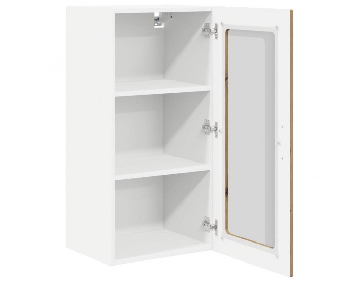 Sonata H Горен кухненски шкаф с рафт Дъб 40 x 31 x 80 см Инженерно дърво