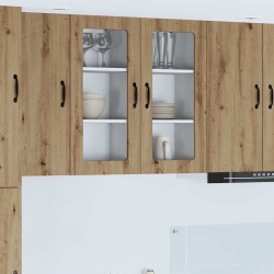Sonata H Горен кухненски шкаф 2 pcs Дъб 40 x 31 x 80 см Инженерно дърво - Bucătării modulare