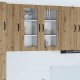 Sonata H Горен кухненски шкаф 2 pcs Дъб 40 x 31 x 80 см Инженерно дърво