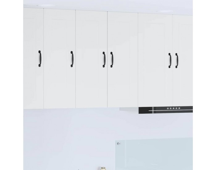 Sonata H Горен кухненски шкаф 2 pcs Бяло 30 x 31 x 80 см Инженерно дърво