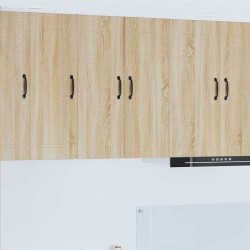 Sonata H Горен кухненски шкаф с рафт 2 pcs Сонома дъб 30 x 31 x 80 см - Bucătării modulare