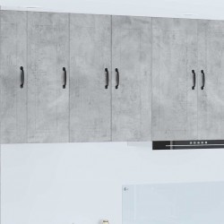 Sonata H Горен кухненски шкаф 2 pcs Циментено сиво 30 x 31 x 80 см - Bucătării modulare