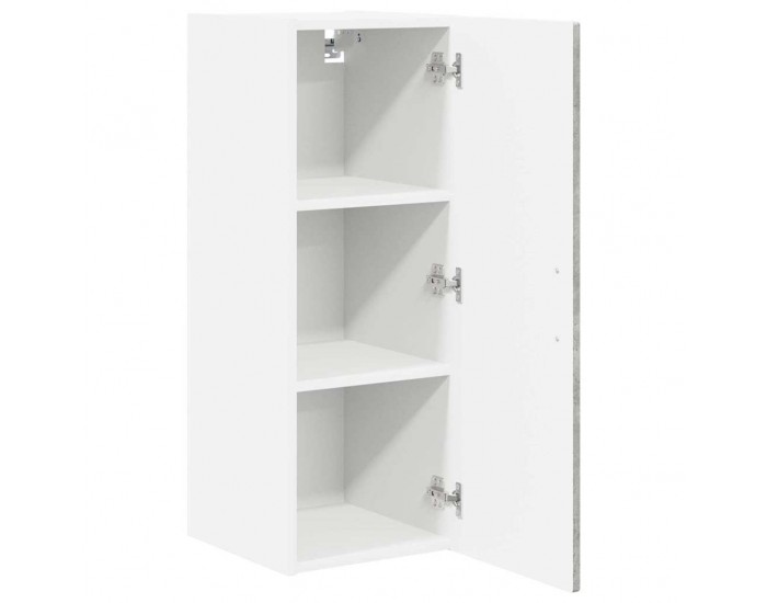 Sonata H Горен кухненски шкаф 2 pcs Циментено сиво 30 x 31 x 80 см
