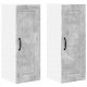 Sonata H Горен кухненски шкаф 2 pcs Циментено сиво 30 x 31 x 80 см