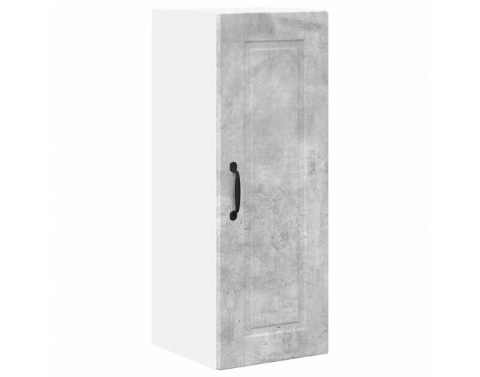 Sonata H Горен кухненски шкаф 2 pcs Циментено сиво 30 x 31 x 80 см