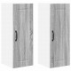 Sonata H Горен кухненски шкаф с рафт 2 pcs Сив Сонома 30 x 31 x 80 см