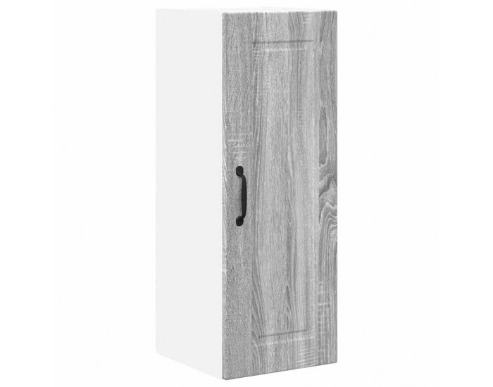 Sonata H Горен кухненски шкаф с рафт 2 pcs Сив Сонома 30 x 31 x 80 см