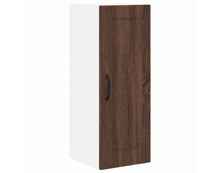 Sonata H Горен кухненски шкаф с рафт 2 pcs Кафяв дъб 30 x 31 x 80 см