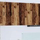 Sonata H Горен кухненски шкаф с рафт 2 pcs Старо дърво 30 x 31 x 80 см