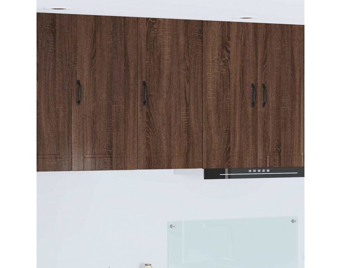 Sonata H Горен кухненски шкаф Кафяв дъб 40 x 31 x 80 см Инженерно дърво