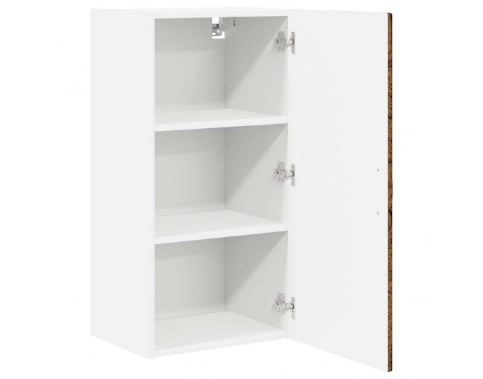 Sonata H Горен кухненски шкаф с рафт с врата Старо дърво 40 x 31 x 80 см
