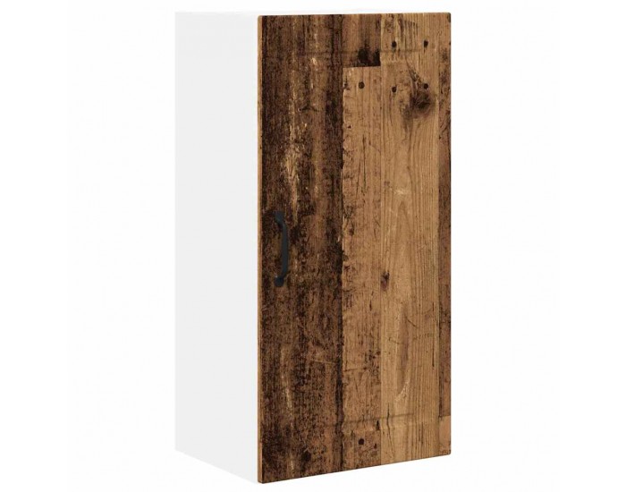 Sonata H Горен кухненски шкаф с рафт с врата Старо дърво 40 x 31 x 80 см