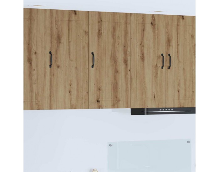 Sonata H Горен кухненски шкаф с рафт Дъб 40 x 31 x 80 см Инженерно дърво