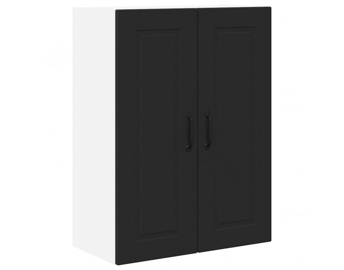 Sonata H Горен кухненски шкаф Черно 60 x 31 x 80 см Инженерно дърво