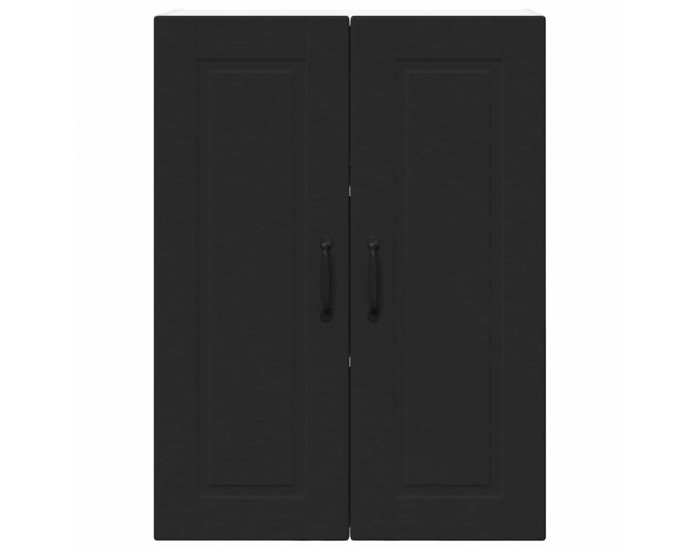 Sonata H Горен кухненски шкаф Черно 60 x 31 x 80 см Инженерно дърво