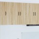 Sonata H Горен кухненски шкаф Сонома дъб 60 x 31 x 80 см Инженерно дърво